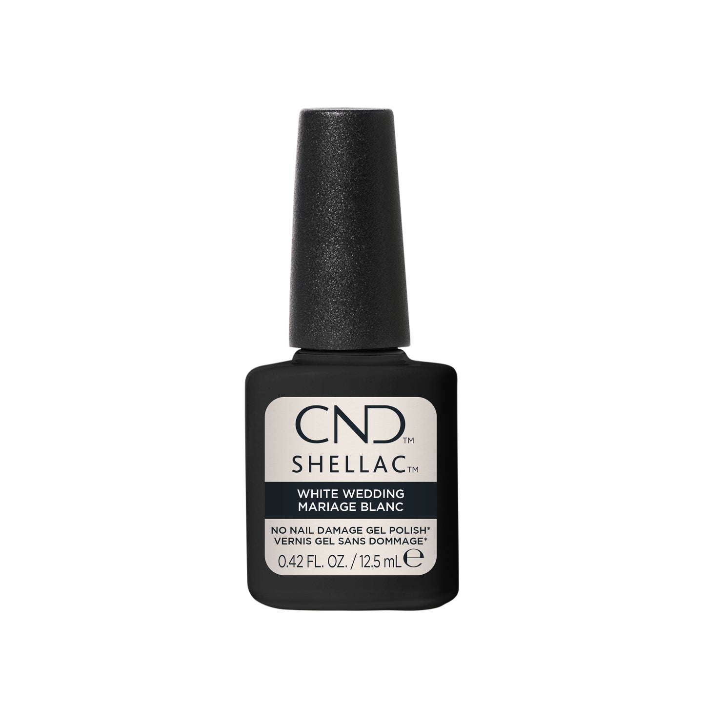 CND Shellac, White Wedding, 0.42 fl oz