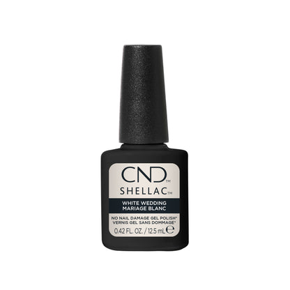 CND Shellac, White Wedding, 0.42 fl oz