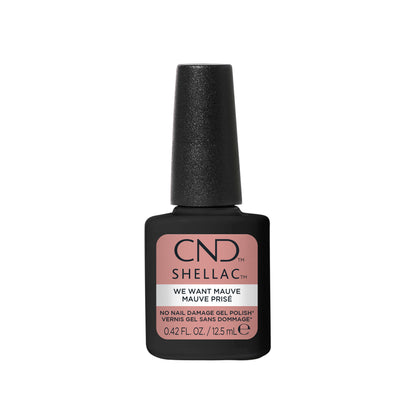CND Shellac, We Want Mauve, 0.42 fl oz