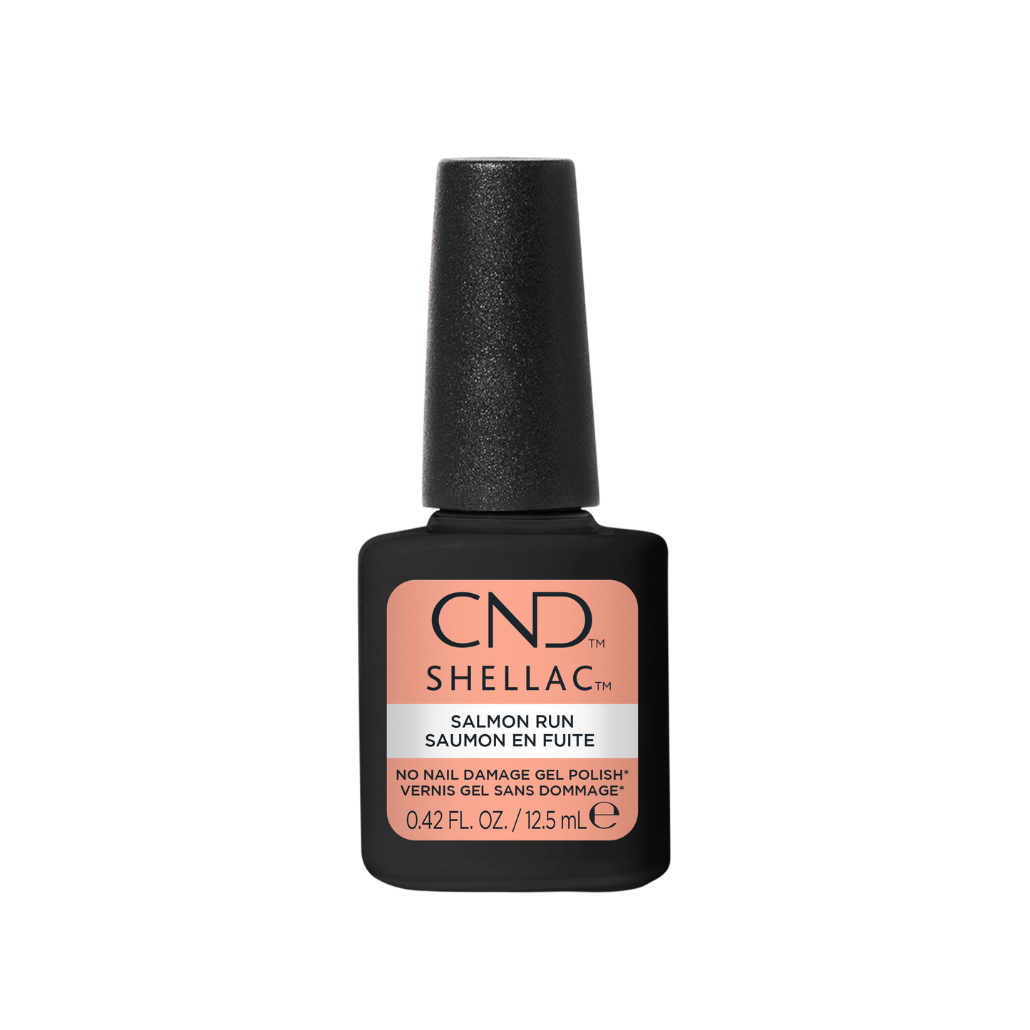 CND Shellac, Salmon Run, 0.42 fl oz