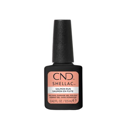 CND Shellac, Salmon Run, 0.42 fl oz