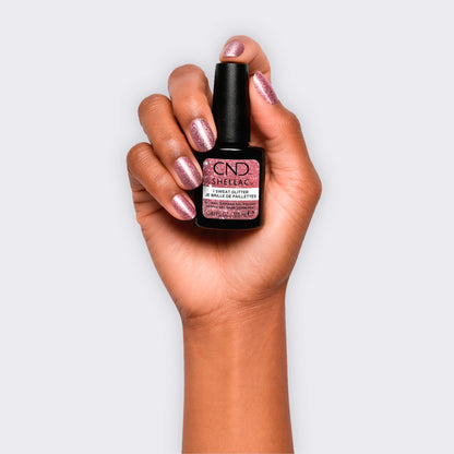 CND Shellac, I Sweat Glitter, 0.42 fl oz