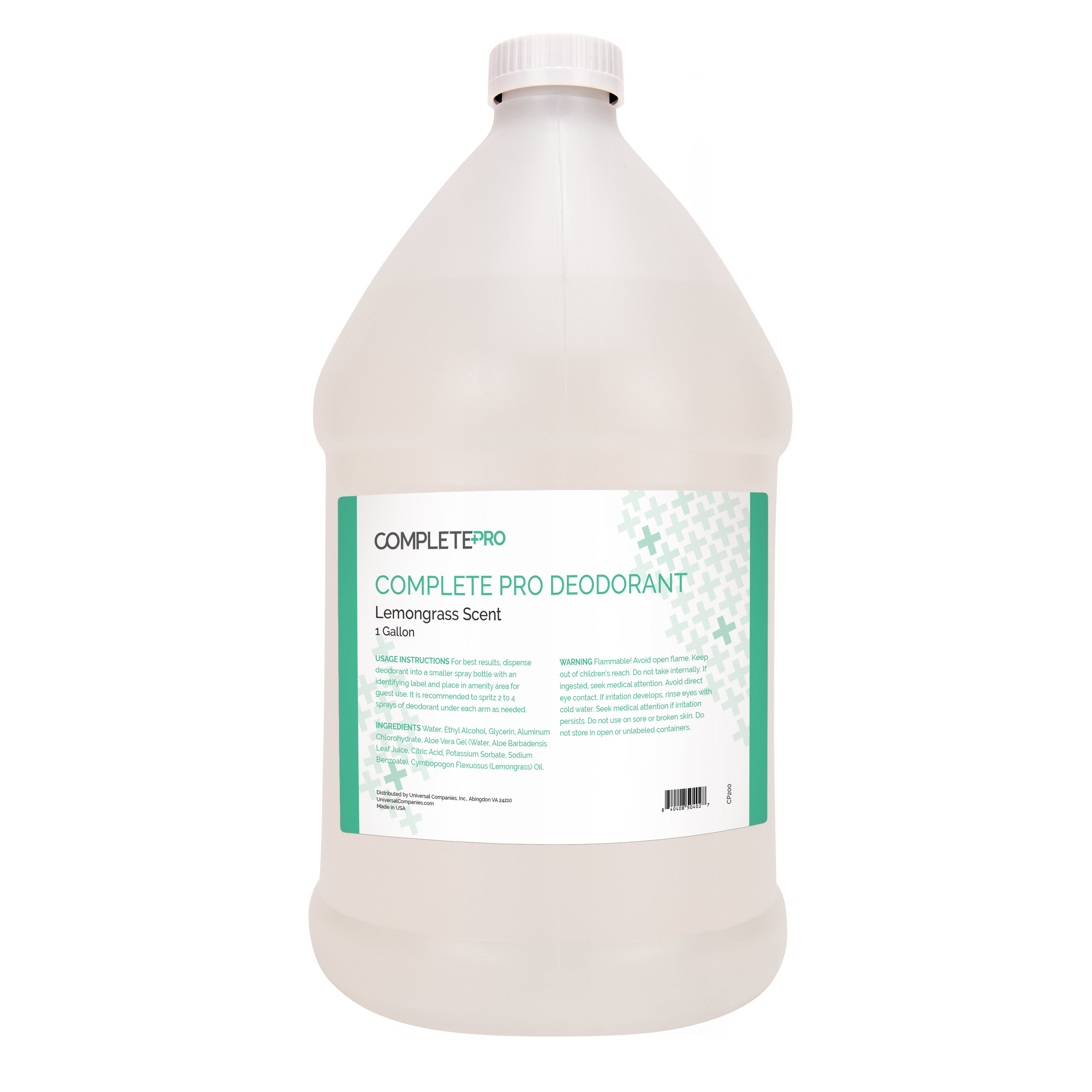 Complete Pro Complete Pro Deodorant, Lemongrass, 1 gallon – Universal Companies