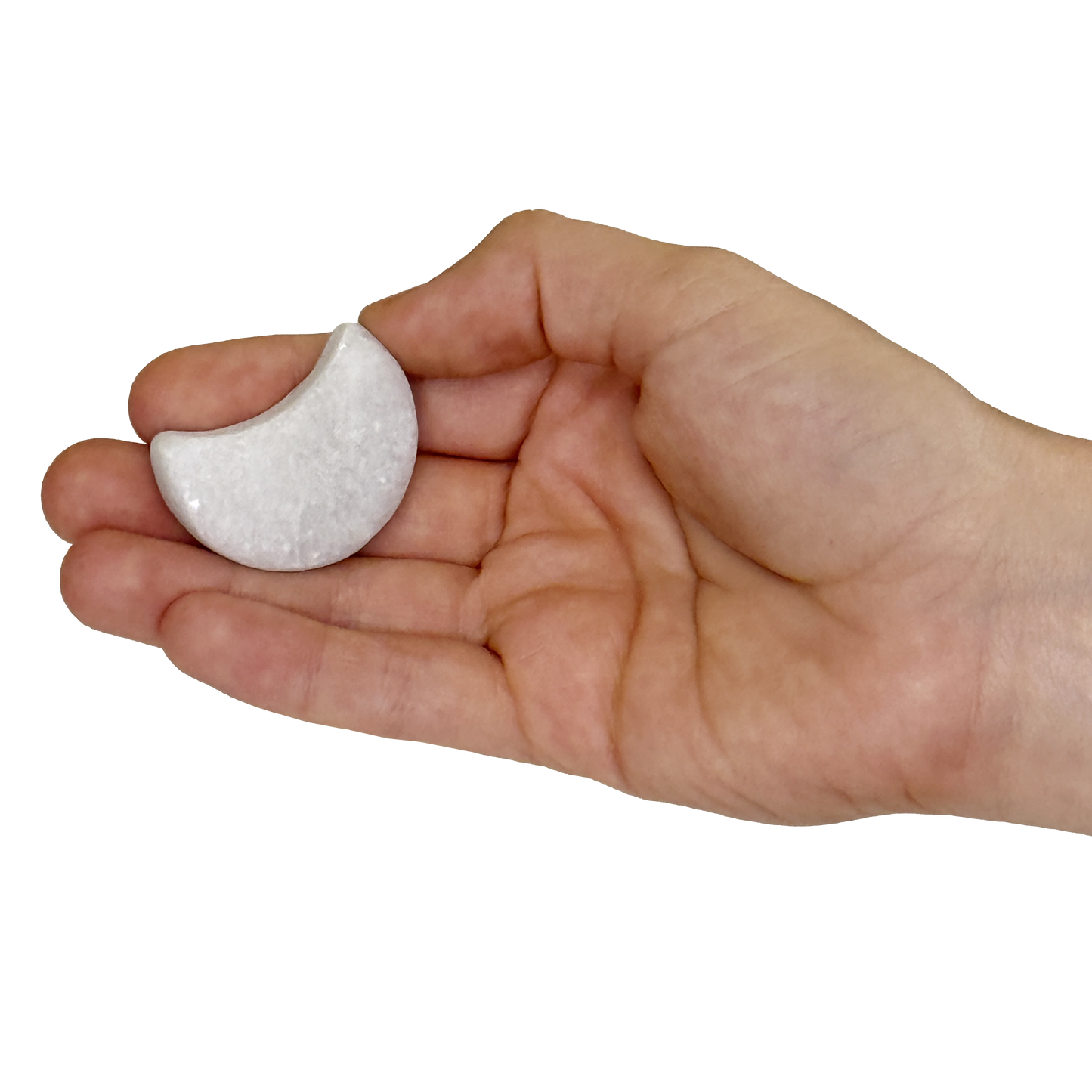 Theratools Marble Half Moon Stones Set, 1 pair