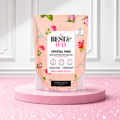 My BESTie Wax by Perron Rigot, Crystal Pink, Hard Wax, 28.22 oz