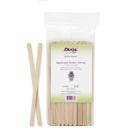 Dukal Wood Applicators, 0.25" x 5.5", 100 ct