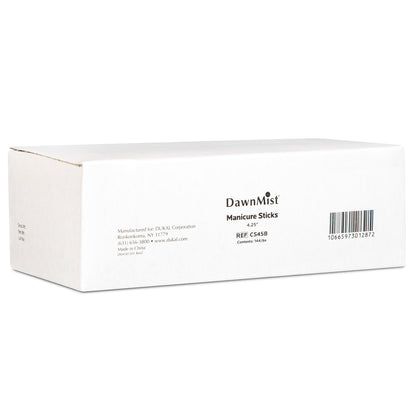 Dukal Wood Manicure Sticks, 4.25", 144 ct