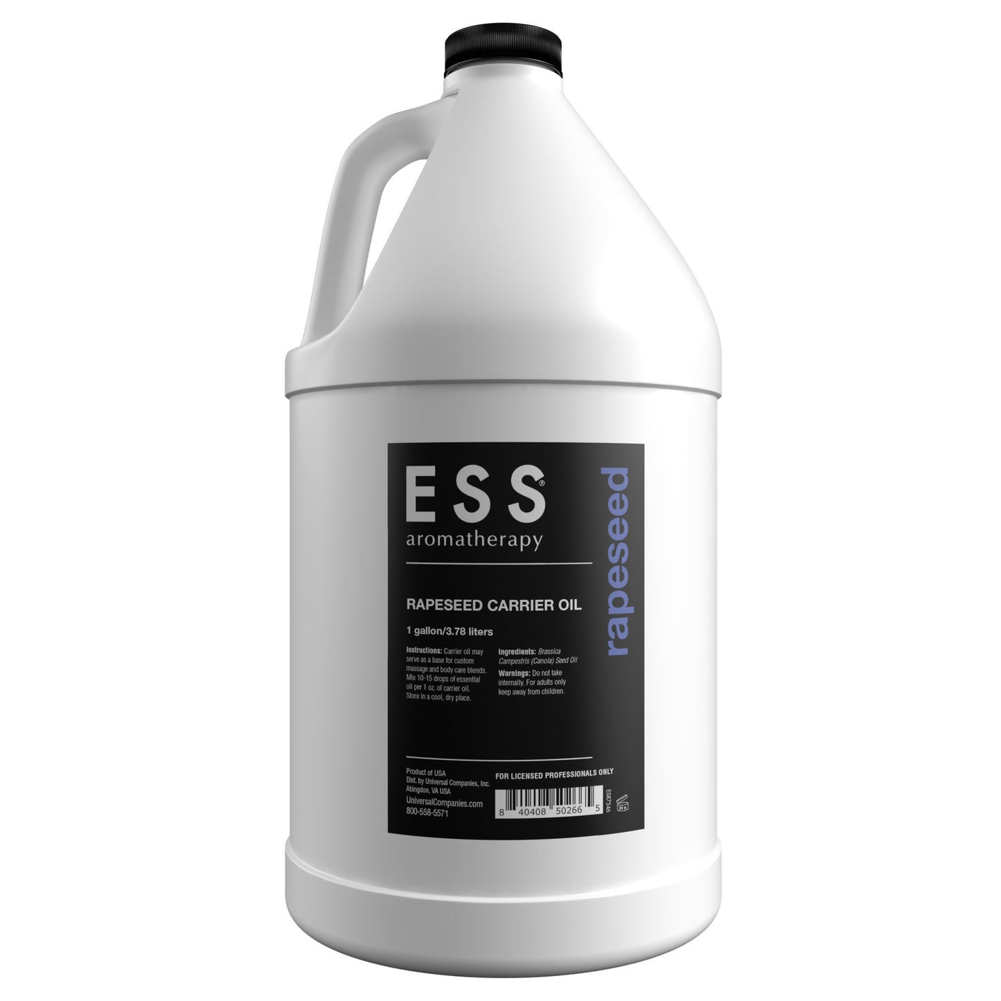ESS Carrier Oil, Rapeseed, 1 Gallon