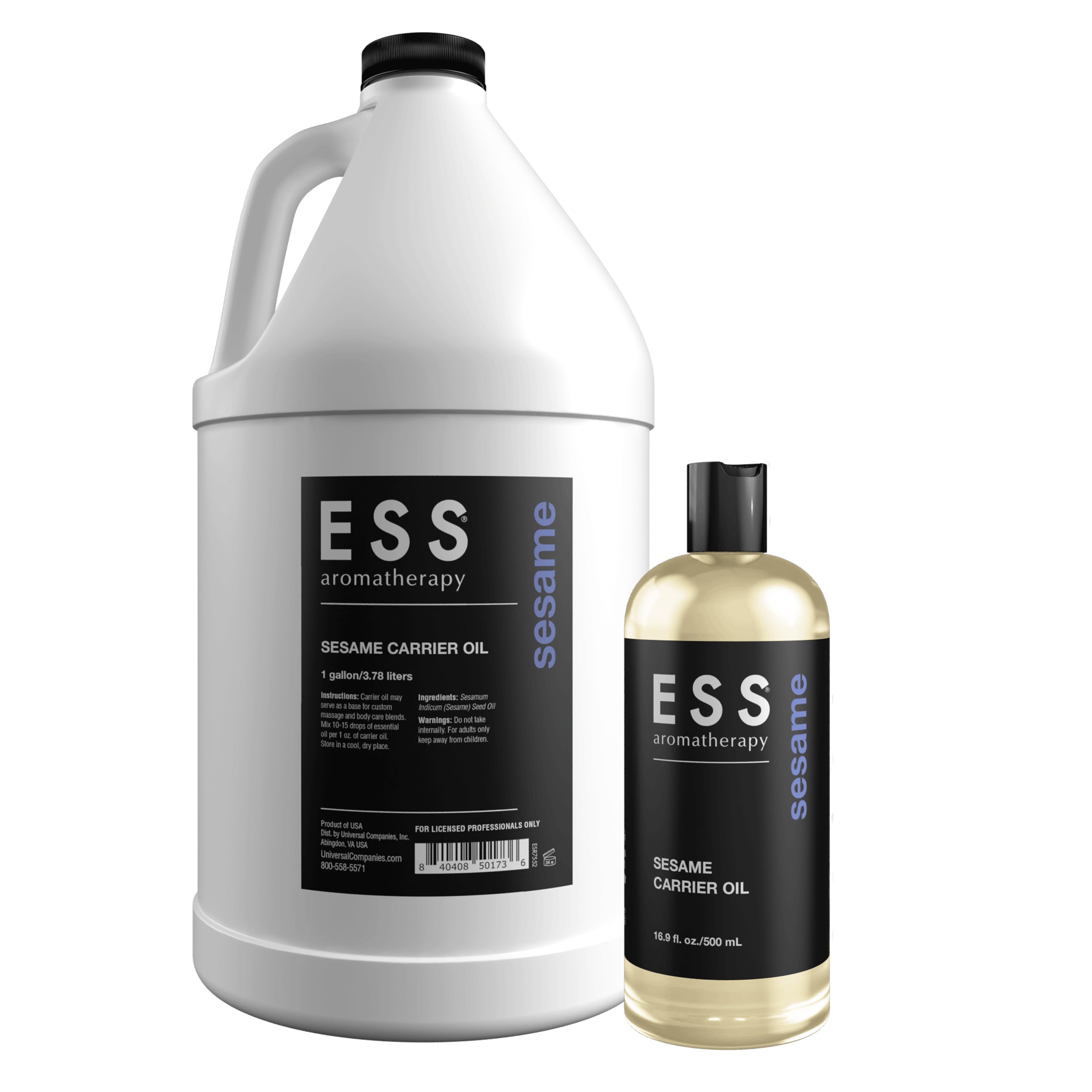 エッセンシャルオイル swan ESS Sesame Carrier Oil, 1 gallon – Universal Companies