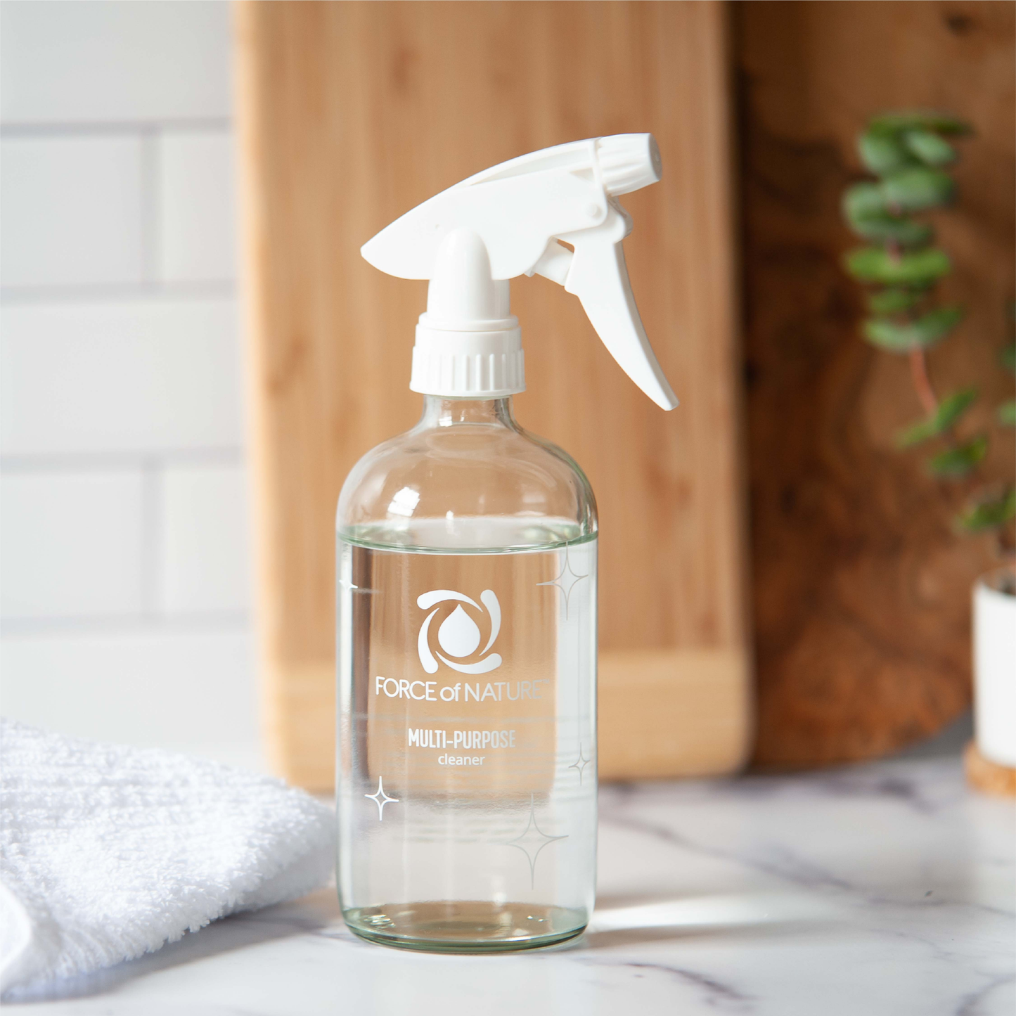Force Of Nature Glass Spray Bottle, 16 oz