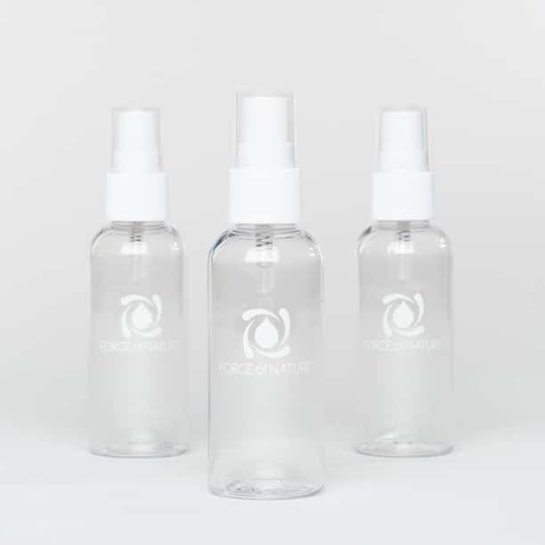 Force Of Nature 2-oz Travel Size Spray Bottle, 3 ct