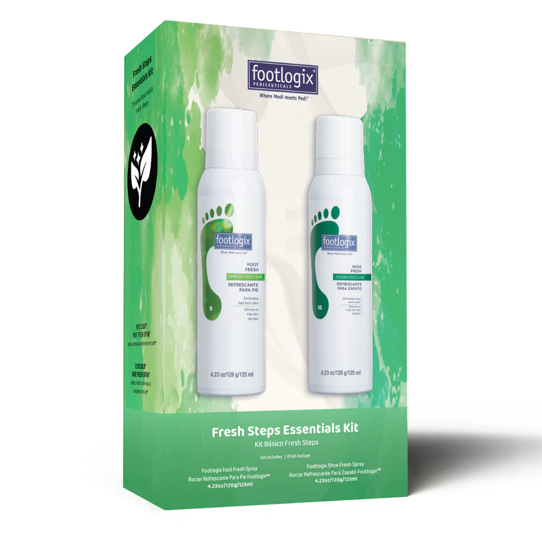 Footlogix Fresh Steps Essentials Kit, 2 Piece