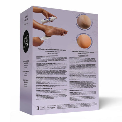 Footlogix Bye Bye Callus Kit, 3 Piece