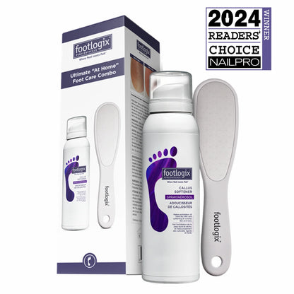 Footlogix Bye Bye Callus Kit, 3 Piece
