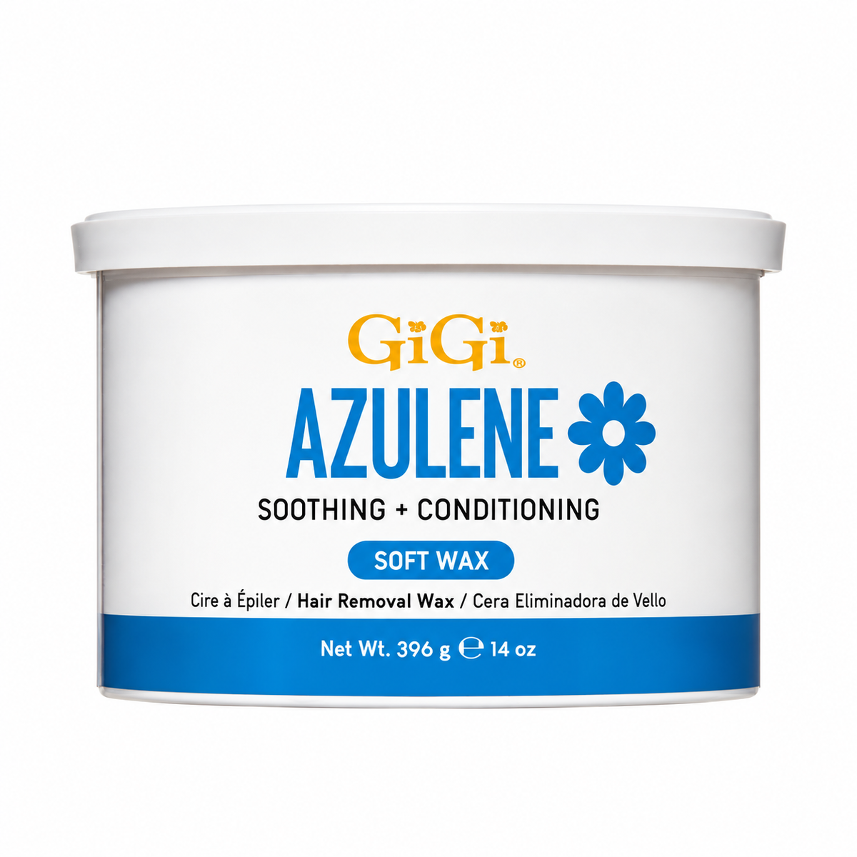 Gigi Soft Wax, Azulene, 13 oz