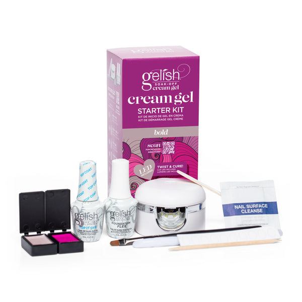Gelish Soak-Off Cream Gel Starter Kit, Bold – Universal Companies