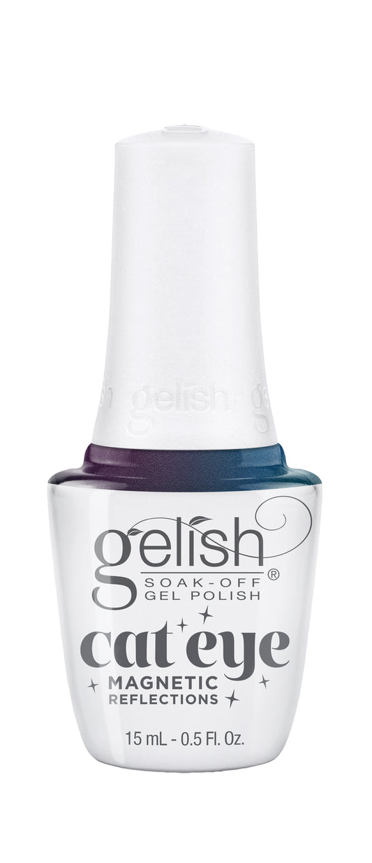 Gelish Cat Eye, Magnetic Reflections, Blue Eclipse, 0.5 fl oz