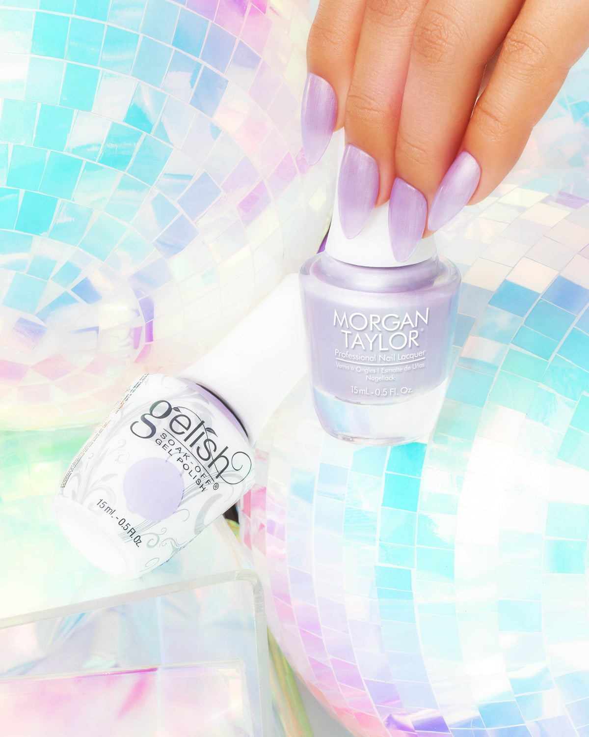 Gelish Gel Polish, Lucidly Lavender, 0.5 fl oz