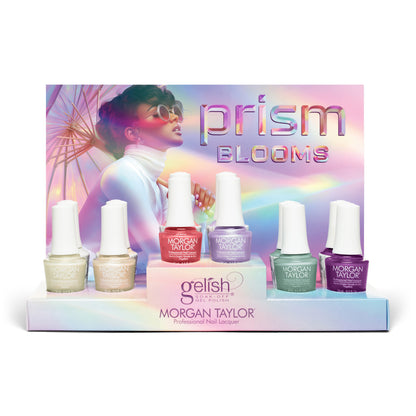 Gelish Morgan Taylor, Prism Blooms Mixed Collection Display, 12 Piece