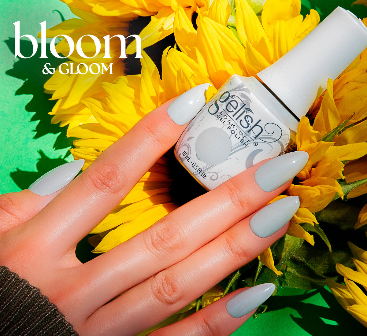Gelish Gel Polish, Bloom & Gloom, 0.5 fl oz