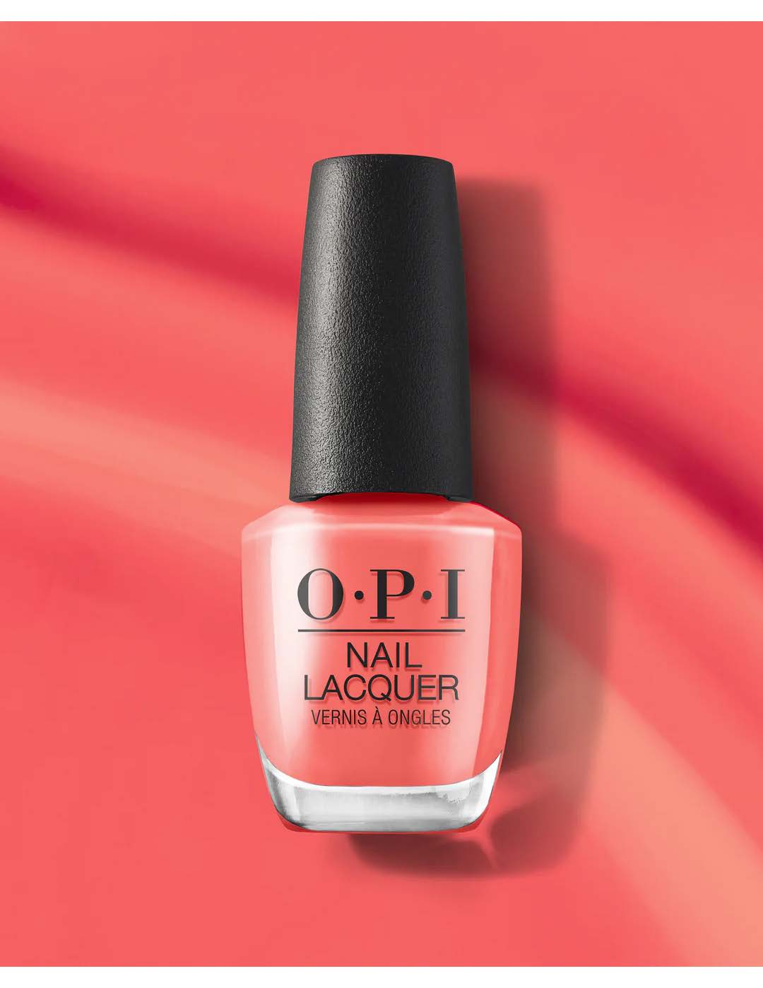 OPI Nail Lacquer, Shrimp Cocktail, 0.5 fl oz