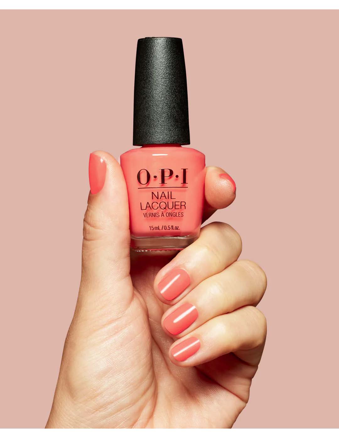 OPI Nail Lacquer, Shrimp Cocktail, 0.5 fl oz