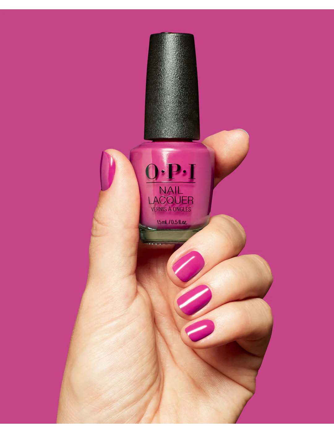 OPI Nail Lacquer, Strawberry Cosmo, 0.5 fl oz
