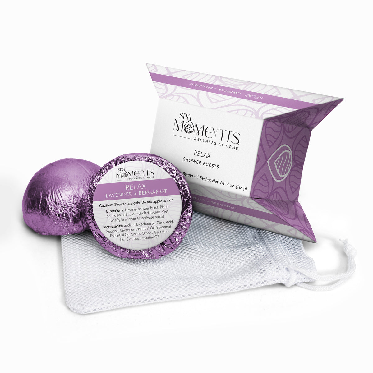 Spa Moments Shower Burst Gift Box, Relax