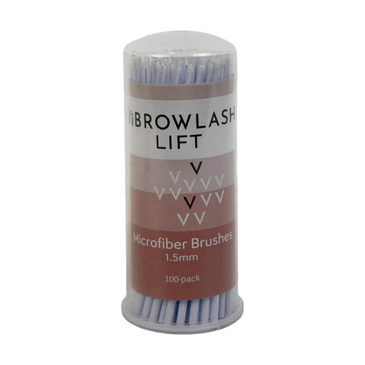 ViBrowLash Lift Microfiber Brushes, 100 ct