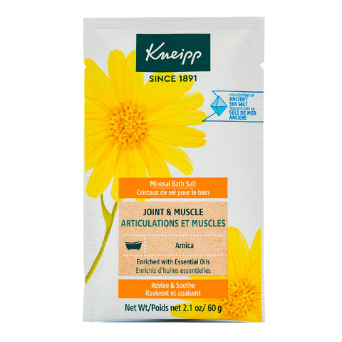 Image of Kneipp Mineral Bath Salt, Joint & Muscle Arnica