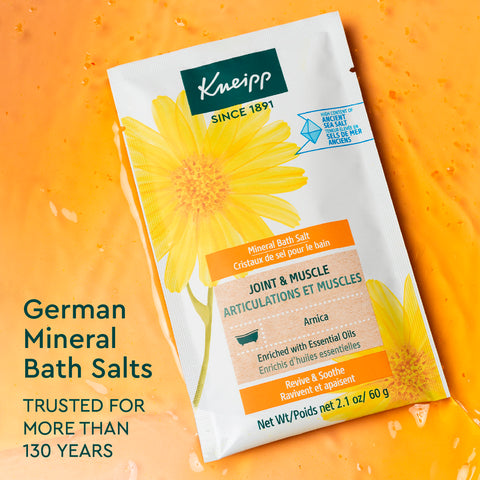Image of Kneipp Mineral Bath Salt, Joint & Muscle Arnica