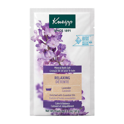 Image of Kneipp Mineral Bath Salt, Relaxing Lavender