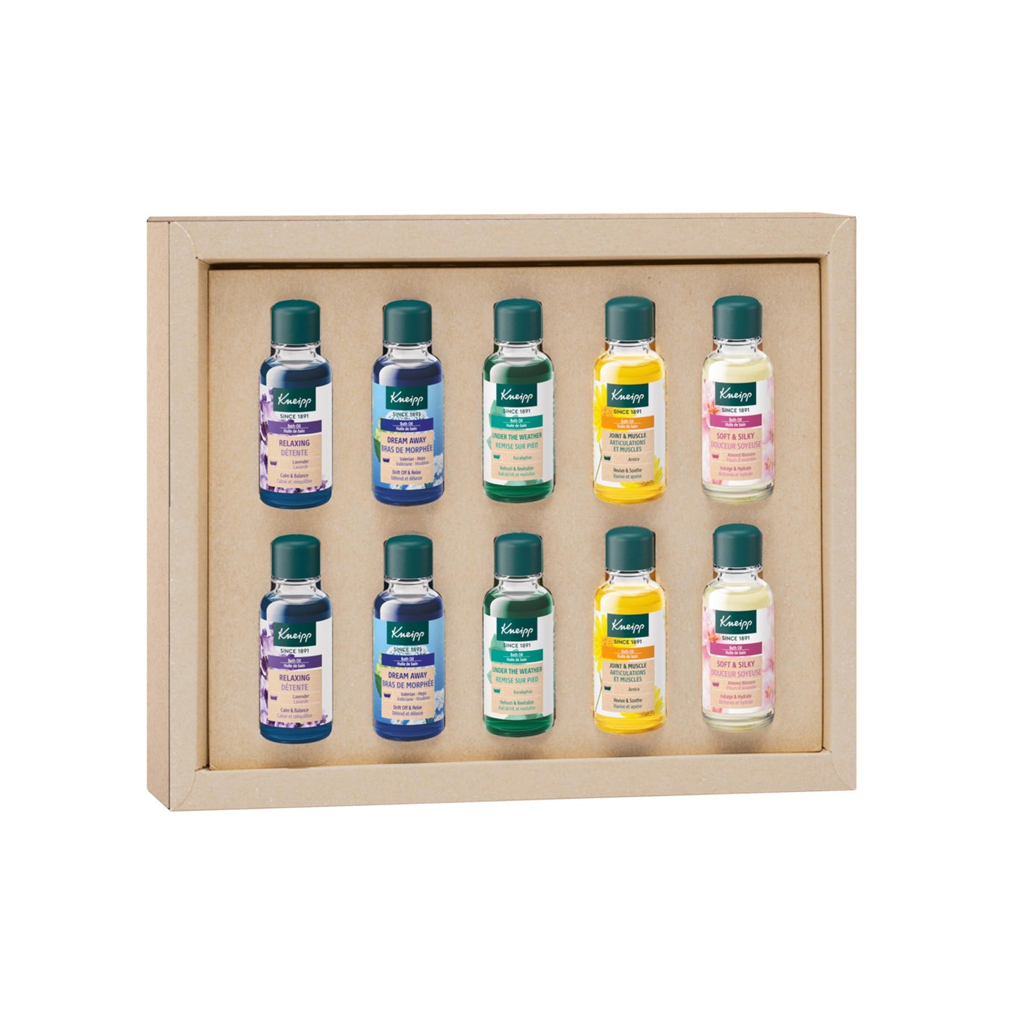 Kneipp Bath Time, Me Time Bath Oil Set, 10 ct