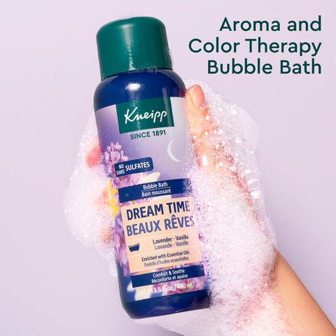 Image of Kneipp Sulfate-Free Bubble Bath, Dream Time Lavender & Vanilla, 13.5 fl oz