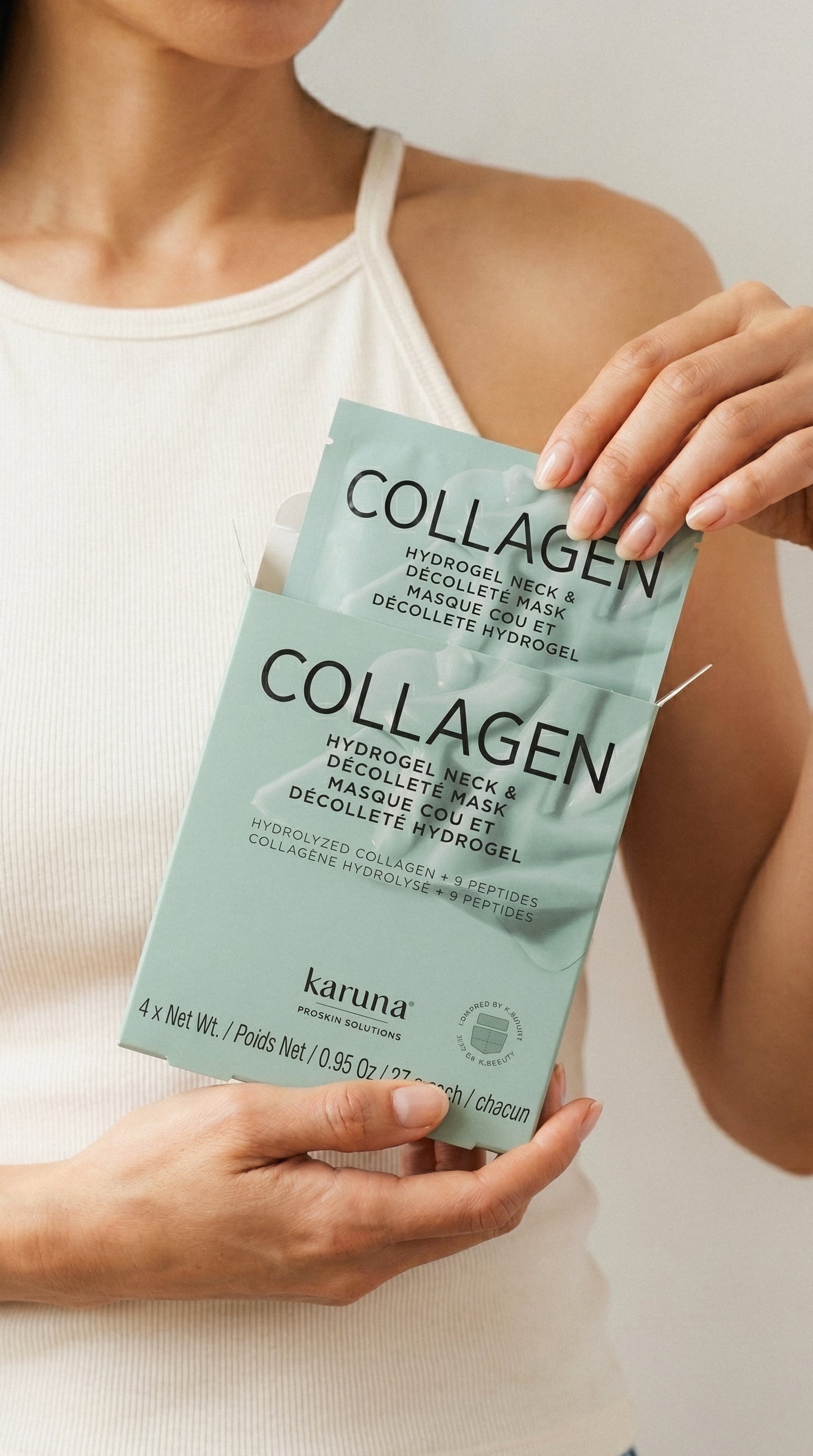 Karuna Collagen Hydrogel Neck & Décolleté Mask
