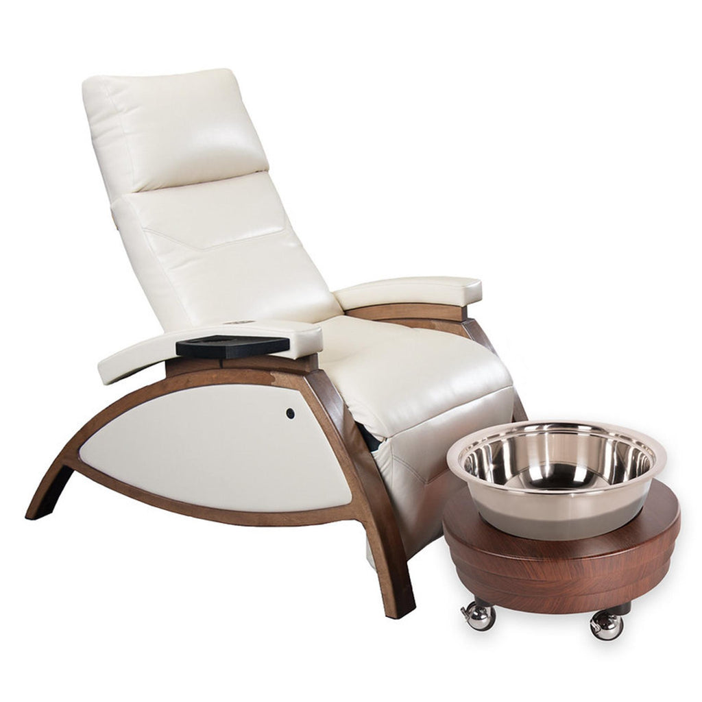 Living Earth Crafts ZG Dream Lounger Pedicure Package with Silver Bowl