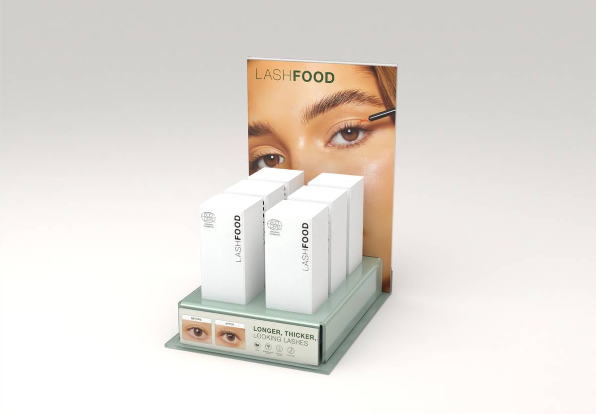 LASHFOOD Phyto-Medic Eyelash Enhancer Retail Display