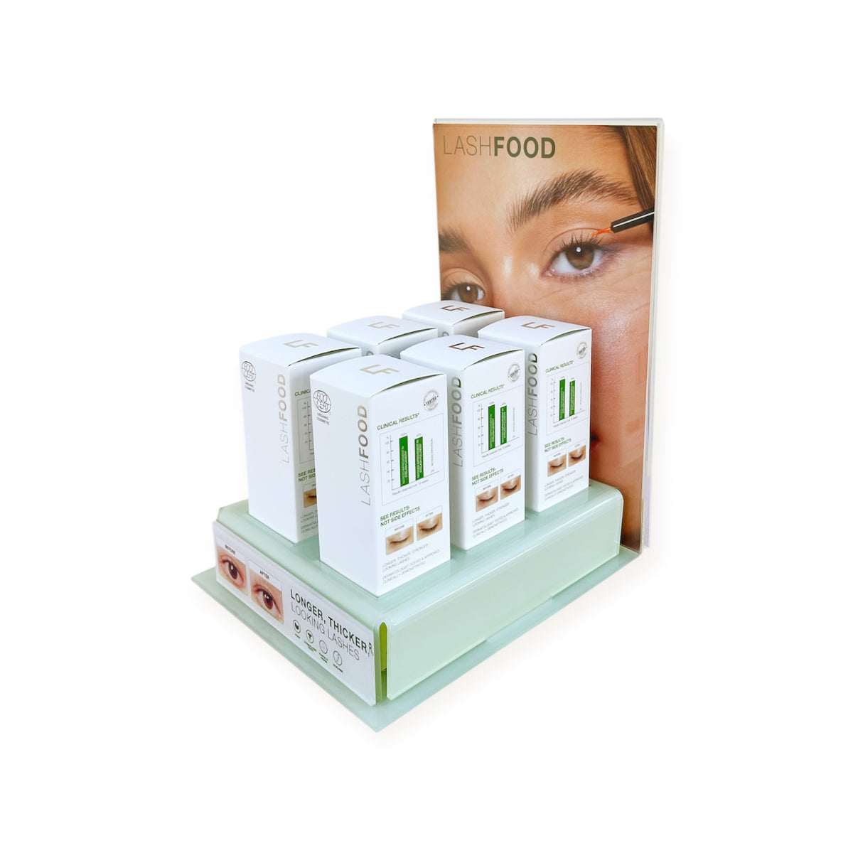 LASHFOOD Phyto-Medic Eyelash Enhancer Retail Display