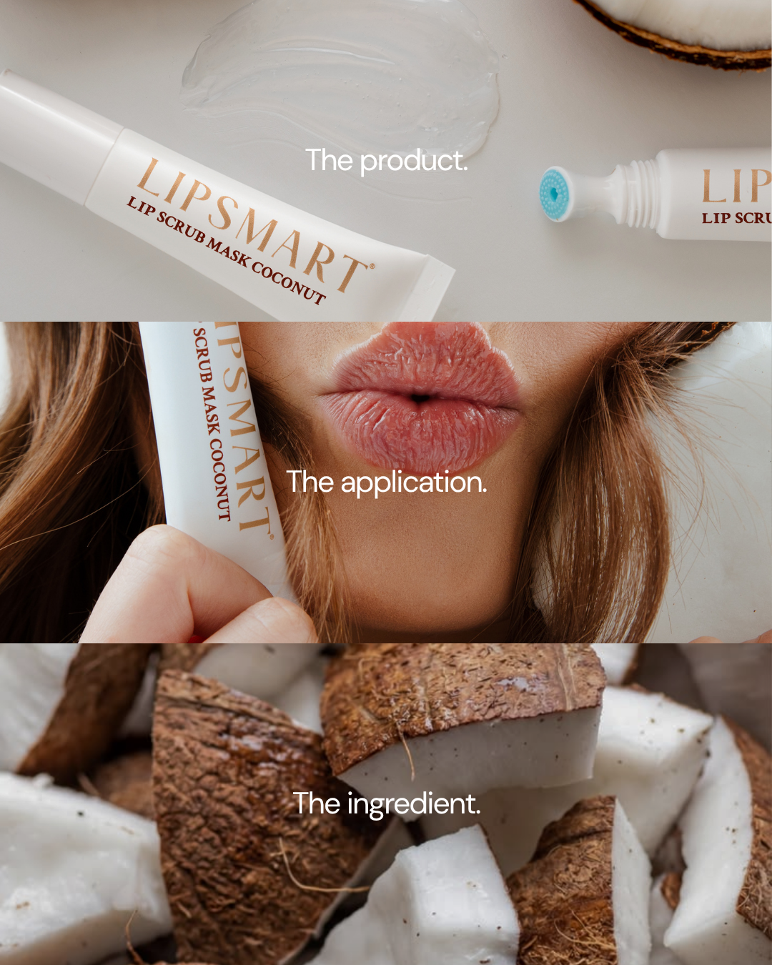 LIPSMART Lip Scrub Mask Opening Order, Coconut