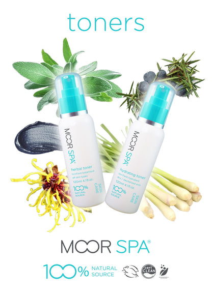 Moor Spa Product Category Display, Toners