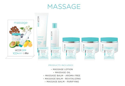 Moor Spa Product Category Display, Massage