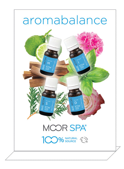 Moor Spa Product Category Display, Aromabalance