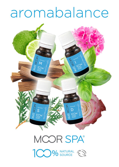 Moor Spa Product Category Display, Aromabalance