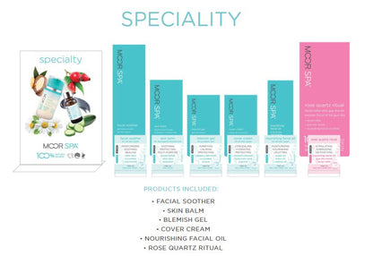 Moor Spa Product Category Display, Specialty