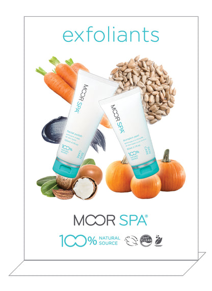 Moor Spa Product Category Display, Exfoliants