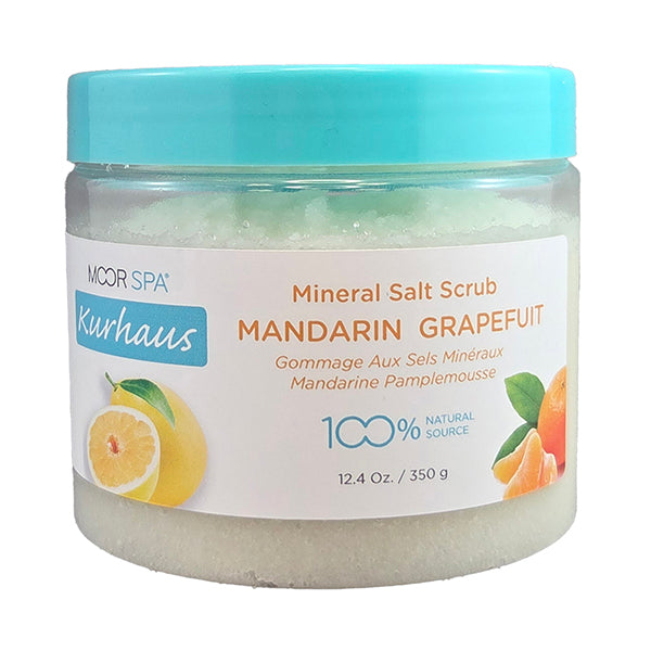 Kurhaus Mineral Salt Scrub, Mandarin & Grapefruit