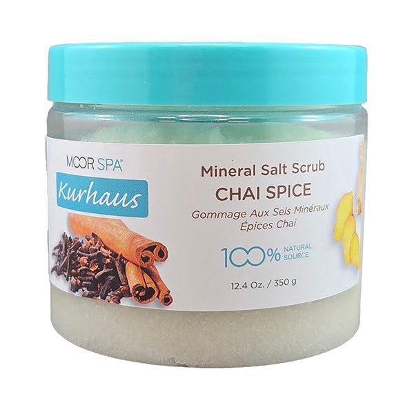 Kurhaus Mineral Salt Scrub, Chai Spice