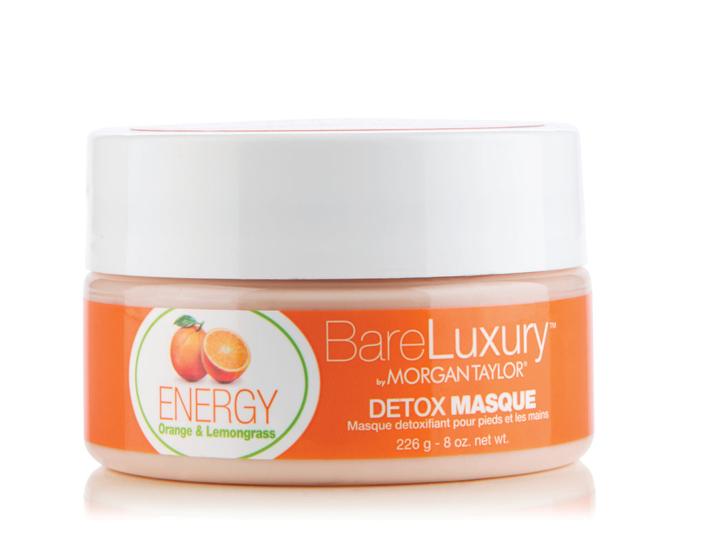 BareLuxury by Morgan Taylor, Detox Masque, Energy Orange & Lemongrass, 8 oz