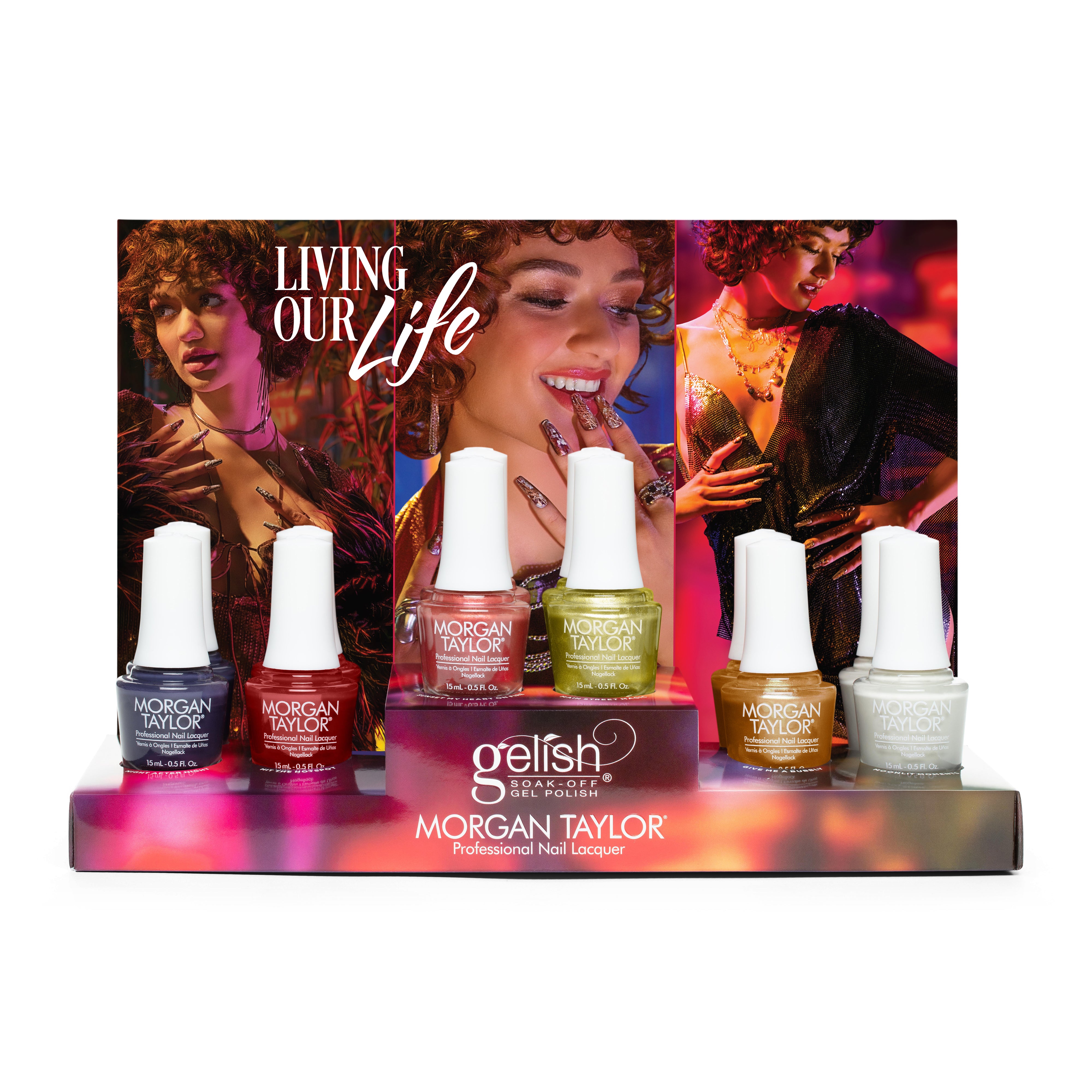 Morgan Taylor, Living Our Life Collection Display, 12 Piece