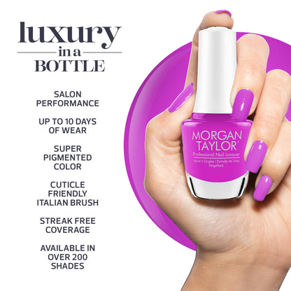 Morgan Taylor Lacquer, Bear-y Juicy, 0.5 fl oz